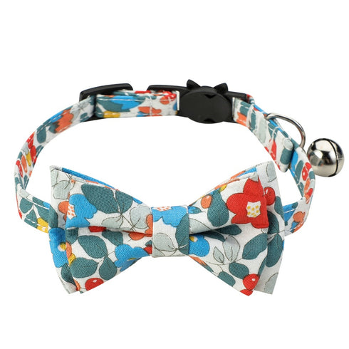 Summer Kitten Flower Collars with Bells